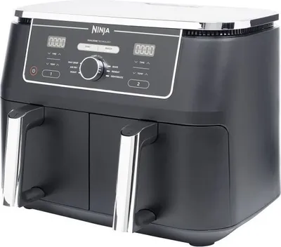 Image de Friteuse sans huile Ninja Foodi Max Dual Zone AF400EU, 9,5L, 6 programmes de cuisson, 2470W