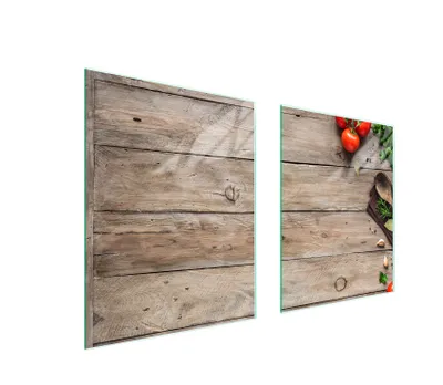 Obrázok produktu pre Sklenená ochranná doska na srdce 85x52 WOOD