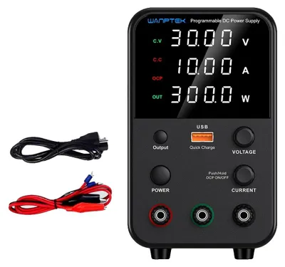 Obrázok produktu pre DC napájací zdroj, nastaviteľné napätie, LED indikátor, WPS3010H