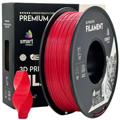 Produktbild von PETG-Filament RED Smart Print 1,75 mm 1000 g 3D-Drucker