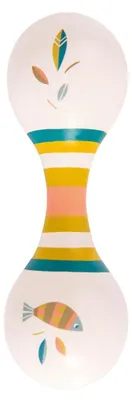 Produktbild von Weiße Doppel-Maracas, Moulin Roty