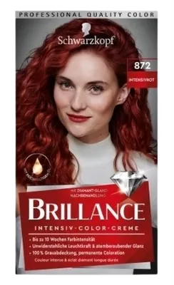 Produktbild von Schwarzkopf Brillance Intensive Color Creme, Rot, Intensivrot, Frauen