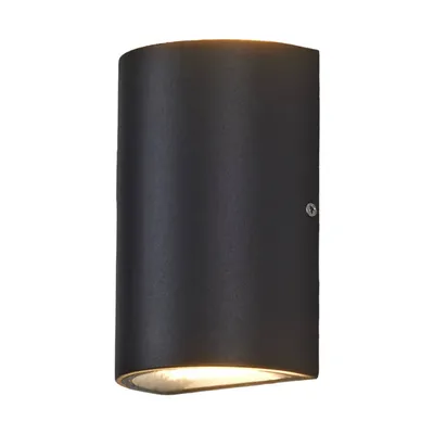 Produktbild von Lucande LED-Außenwandleuchte Jale, 16 cm, anthrazit, Alu