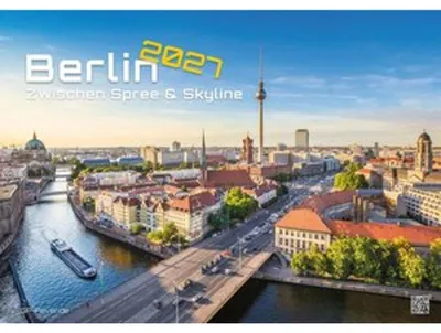 Obrázek produktu pro Berlín – Mezi řekou Sprévou a panoramatem města – 2027 – Kalendář, formát DIN A3