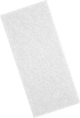 Produktbild von MENZER Pads Handpads, 250 x 115 mm, f. Handschleifer, Polyester (10 Stk.) weiß