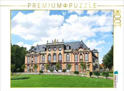 Produktbild von CALVENDO Puzzle Schloss Molsdorf in Thüringen | 1000 Teile Lege-Größe 64x48cm Foto-Puzzle für glückliche Stunden