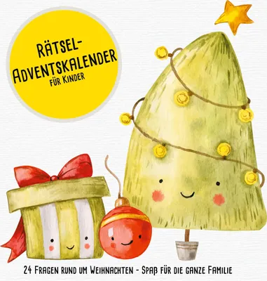 Produktbild von Rätsel-Adventskalender für Kinder