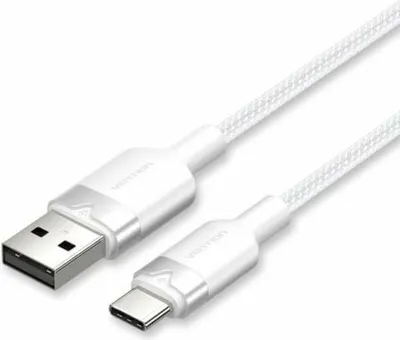 Immagine prodotto di USB 2.0 A to USB-C 3A cable Vention CTNWH 2M (white)