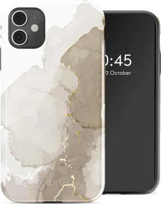 Image de Selencia Vivid Backcover pour l'Apple iPhone 11 - Marble Light Brown