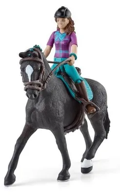 Produktbild von schleich HORSE CLUB 42541, Horse with rider, Horses, 5 Jahr(e), Mehrfarbig