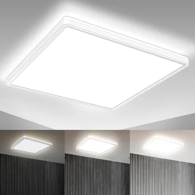 Obrázok produktu pre LED panel 42x42 cm - 22W, 3000lm, stmievateľný, plochý, podsvietenie, neutrálna biela, biela