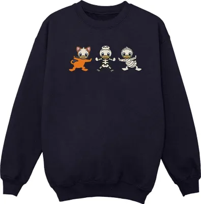 Produktbild von Disney - "Duck Tales Halloween" Sweatshirt für Herren BI40212 (S) (Marineblau)