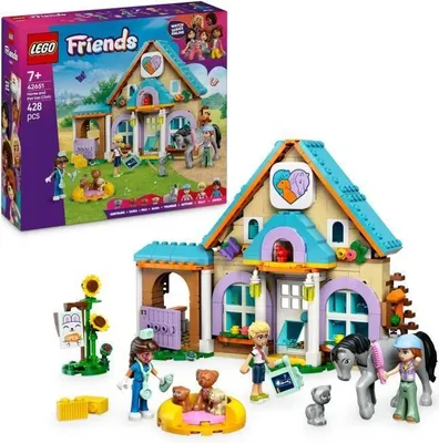 Produktbild von LEGO Friends 42651 Veterinärklinik für Pferde und Haustiere Spielzeug