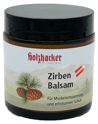 Immagine prodotto di Holzhacker Balsamo al pino cembro, balsamo corpo lenitivo al profumo di pino cembro, 100 ml