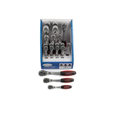 Produktbild von Umschaltknarren-Set 20-tlg. | 1/4", 3/8", 1/2" | Feinverzahnt | RETTER Werkzeug