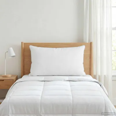 Immagine prodotto di Cuscino Bianco 50 x 75 cm Fibra di bambù