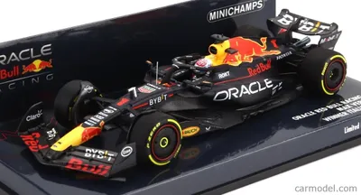 Zdjęcie produktu dla Oracle Red Bull Racing RB19, Verstappen, zwycięzca GP Włoch 2023 – 1:43 – Minichamps