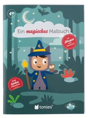 Produktbild von tonies Ein magisches Malbuch, Malbuch für Kinder, Mehrfarbig