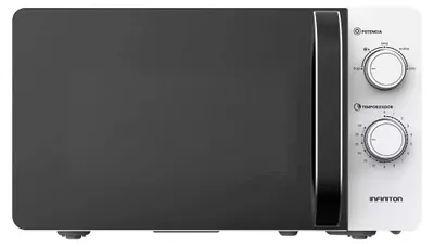 Produktbild von Infiniton MW-HW2070, Arbeitsplatte, Solo-Mikrowelle, 20 l, 700 W, Drehregler, Weiß