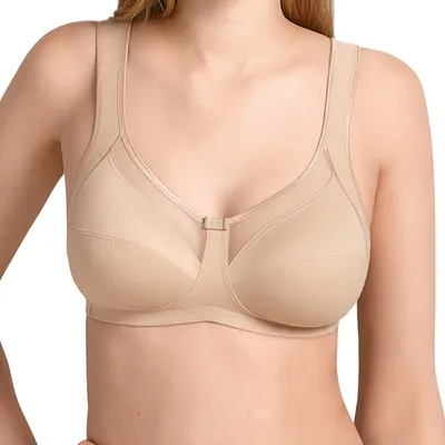 Obrázok produktu pre Podprsenka Anita Clara Comfort Soft bez kostice Bezpečná podpora bez zúženia, so širokými ramienkami, ideálna pre veľké veľkosti