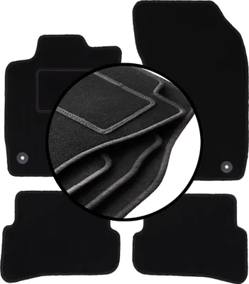 Image de tapis de sol en velours pour : de l'Audi A1 8X (2010-)
