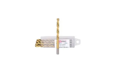 Produktbild von KS Tools 330.4070, Bohrer, Spiralbohrer-Bit, Drehung der rechten Hand, 7 mm, 109 mm, Aluminium, Messing, Bronze, Eisenguss, Metall, Kunststoff, Stahl, Holz
