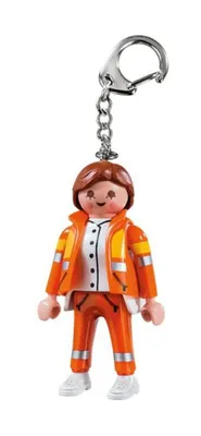 Image de PLAYMOBIL 6666 Porte-clefs médecin urgentiste