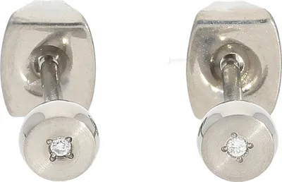 Produktbild von Boccia Titan Ohrstecker mit Brillant 0537-01