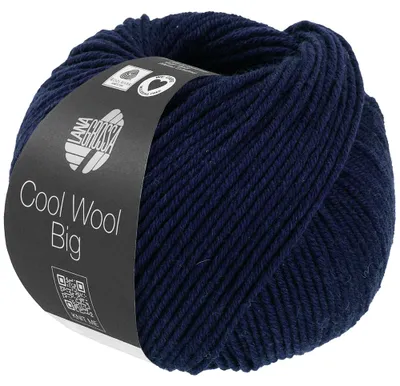 Produktbild von Lana Grossa - Cool Wool Big Melange 1694 nachtblau meliert
