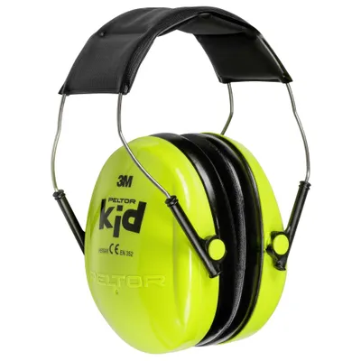 Produktbild von 3M 7100141471 3M Peltor Kid Kapselgehörschutz KIDV 27 dB neon grün