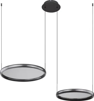 Produktbild von Globo Lighting Hängeleuchte Metall schwarz matt, LED