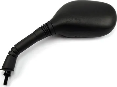 Immagine prodotto di Specchietto Sinistro HERT nero Ovale 130x86mm Passo destra D. 8x1.25 per HONDA