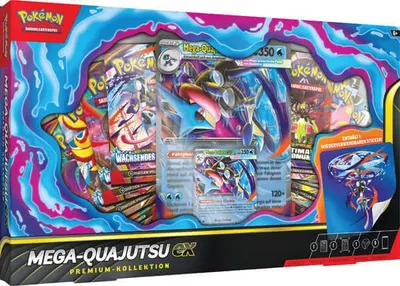 Produktbild von Pokémon Mega-Quajutsu-ex Premium Kollektion