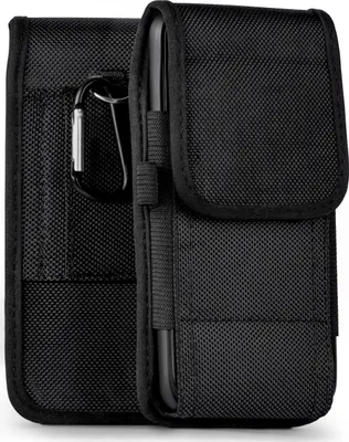 Produktbild von moex® Agility Case kompatibel mit Huawei P40 Lite - Handy Gürteltasche, Schwarz