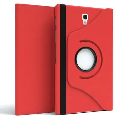Produktbild von EAZY CASE - Tablet Hülle für Samsung Galaxy Tab 3 8.0 Schutzhülle, Tablet Case 360° drehbar in Rot