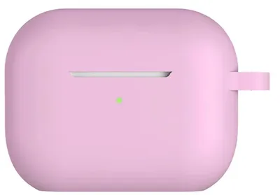Productafbeelding van Roze/lila hoesje, geschikt voor AirPods 4 – Siliconen hoesje voor AirPods – Roze/lila – Zachte hoes – CHPN