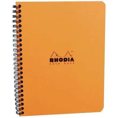 Produktbild von Rhodia Notebook A5+ liniert 80Bl orange