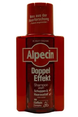 Obrázok produktu pre Alpecin 21051 DoubleEffect Šampón proti lupinám a vypadávaniu vlasov, 200 ml