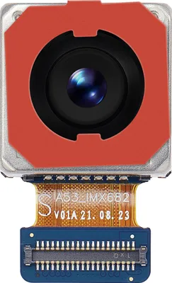Produktbild von Samsung, Original 64MP Hauptkamera Galaxy A53 5G Service Pack, Schwarz / Rot