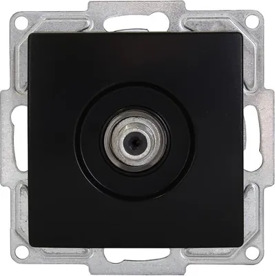Produktbild von Gunsan Visage Sat Steckdose F Stecker Schwarz