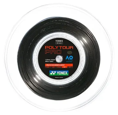 Produktbild von Yonex Tennissaite Poly Tour Pro 200m schwarz, 195220121100010