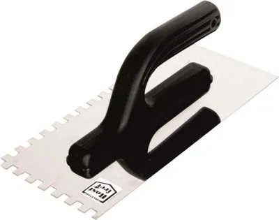 Immagine prodotto di Cazzuola Dentata In Acciaio Inox 320*130Mm 12*12 Dente
