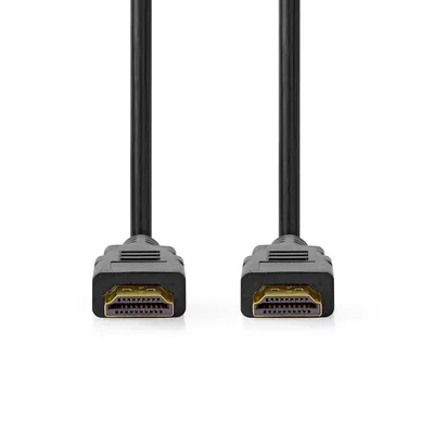 Produktbild von Nedis Ultra High Speed ​​HDMI  -Kabel - HDMI Stecker - HDMI Stecker - 8K@60Hz - 48 Gbps - 3.00 m - Rund - 6.7 mm - Schwarz - Label