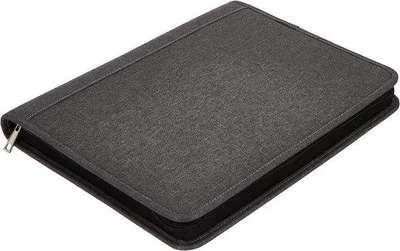 Productafbeelding van Famanu Organisatiemap A4 met tabletvak en opbergvakken - Grijs polyester