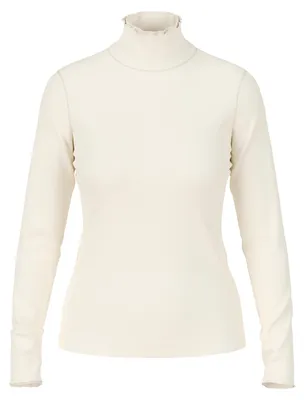 Produktbild von Unifarbenes Langarmshirt mit Rollkragen