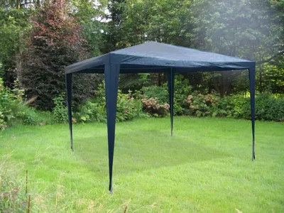 Produktbild von Bc-elec - 5300-0003-blue PAVILLON GARTENPAVILLON PARTYZELT GARTENZELT GARTEN ZELT BIERZELT 3X3M BLAU
