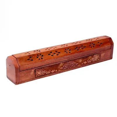 Obrázok produktu pre Krabička/držiak na vonné tyčinky, lotos -- 31x5,5x6 cm