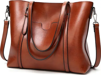 Produktbild von Handtasche Damen, Schultertasche, Groß Shopper, Synthetisches-Lederhandtasche, Handtaschen Umhängetasche, Taschen Retoo