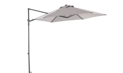 Produktbild von Royal Garden Etna Sonnenschirm Stahl 270 cm Grau