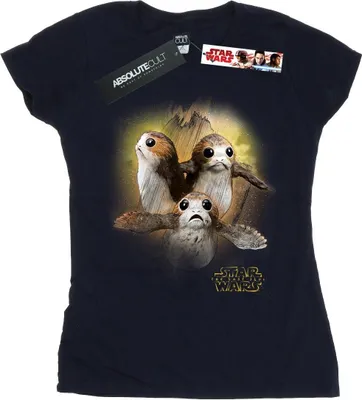 Produktbild von Star Wars - "The Last Jedi" T-Shirt für Damen BI42701 (L) (Marineblau)